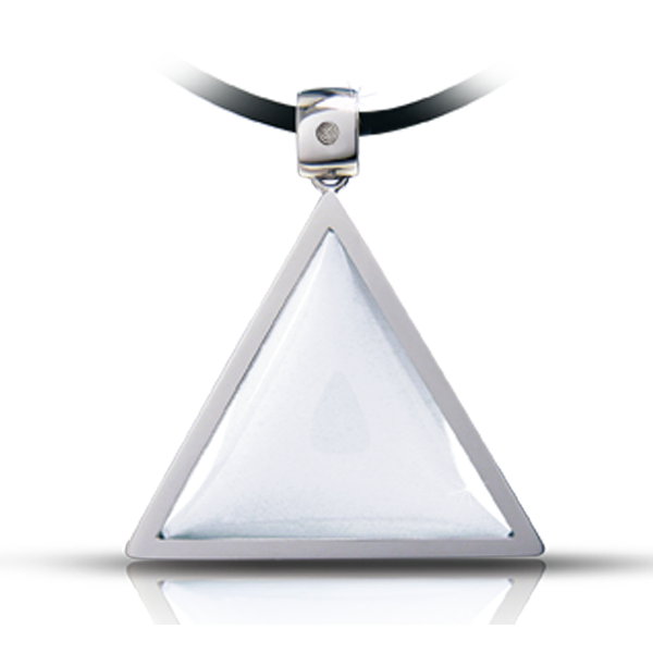 himalayan crystal triangle pendant price